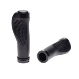 Set 2 mansoane biciclete ergonomice, fixare colier, culoare negru, lungime 120mm Cod:AWR2245