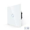 Intrerupator Simplu cu Variator cu Touch din Sticla LUXION, RF433 SmartElectro IntelligentHouse