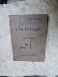Unto This Last - John Ruskin
