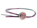 &Icirc;ntrerupător anti-vandalism IP67, LED, &Oslash;25mm