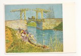 FA89 -Carte Postala- OLANDA - Vincent van Gogh, Brucke in Arles - Rijksmusseum Lroller Muller, Otterlo, necirculata