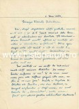 NI1165 Constantin Turcu, scrisoare olografă către preot Constantin Bobulescu, 1953