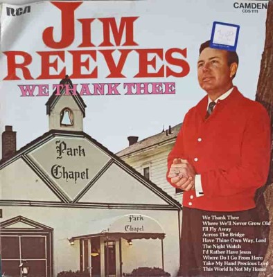 Disc vinil, LP. We Thank Thee-JIM REEVES-241339 foto