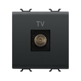 Priză TV capăt 2M negru Chorus &ndash; GEWISS | GW12367