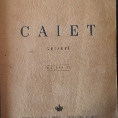 Caiet, versuri (Al. O. Teodoreanu, ed. II., 1943)