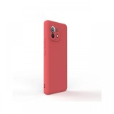 Husa Xiaomi Mi 11 Lemontti Silicon Soft Slim Santa Red