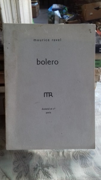BOLERO - MAURICE RAVEL PARTITURA