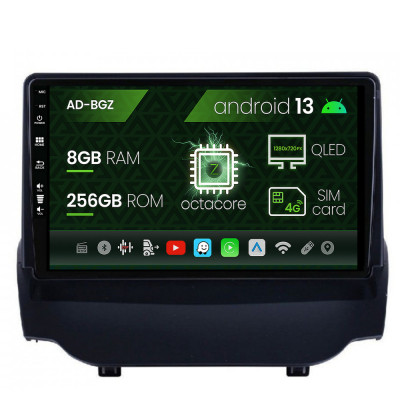 Navigatie Ford EcoSport (2013-16) Android 13, Z-octacore 8GB RAM + 256GB ROM, 9 Inch - AD-BGZ9008+BGRKIT118 foto