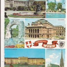 AT2 -Carte Postala-AUSTRIA-Viena, circulata 1973