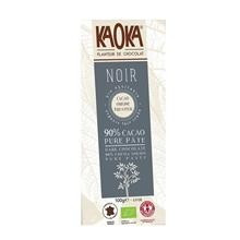 Ciocolata Neagra 90% Ecuador Bio 100gr Kaoka Cod: 3477730001701 foto