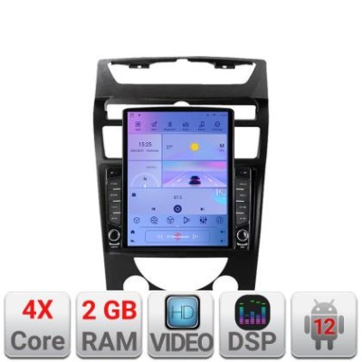 Navigatie Ssang Yong Rexton 2006-2013 K- rexton07 ecran tip TESLA 9.7&amp;quot; cu Android Radio Bluetooth Internet GPS WIFI 2+ CarStore Technology foto