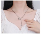 Cumpara ieftin Colier din Argint 925 Celestial Love , Inima E i Stea