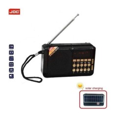 Radio FM cu Usb, Slot de Card TF si Incarcare Solara JOC TGK-2021UR