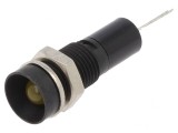 Lampă LED Galbenă 12VDC &Oslash;8mm pentru PCB
