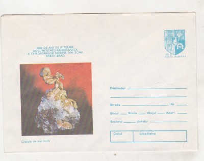 bnk ip 2000 ani atestare minerit Barza-Brad - Aur nativ - necirculat - 1979 foto