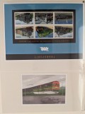 nicaragua - Timbre trenuri, locomotive, cai ferate, nestampilate MNH