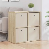 vidaXL Bufet cu sertar Stejar Sonoma 68,5 x 32 x 67 cm 8000542