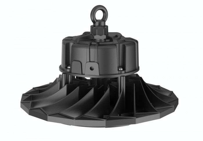 High bay Led profesional 150W, 230V, 4000k, 24 000lm, 110&ordm;, IP65, acoperire clară, 1-10V