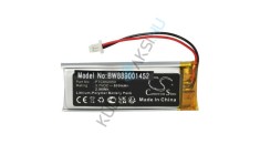 Inlocuire baterie pentru ca?ti fara fir VHBW pentru Sena PTC802050 - 800 mAh 3,7 V Li-polimer foto