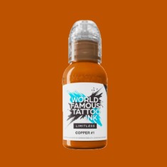 Tusuri Tatuaje - Culori WORLD FAMOUS 30 ml - Copper 1