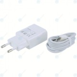 &Icirc;ncărcător de călătorie Huawei 2000mAh incl. cablu de date microUSB alb HW-050200E01