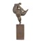 Dansatoare nud-statueta moderna din bronz TBE-30