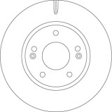 TRW DF6936 Disc frana