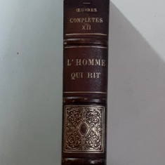 L'HOMME QUI RIT - Victor Hugo , Paris - Librairie du Victor Hugo,Illustre