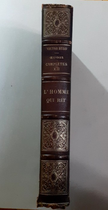 L&#039;HOMME QUI RIT - Victor Hugo , Paris - Librairie du Victor Hugo,Illustre