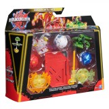 Cumpara ieftin Set de joaca Bakugan Battle Pack - Special Attack Bruiser, Special Attack Dragonoid, Hammerhead, Titanium Dragonoid si Nillious