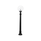 Stalp Aloe 6W LED E27 Negru lumina calda LC 2700K IP55 1.4M
