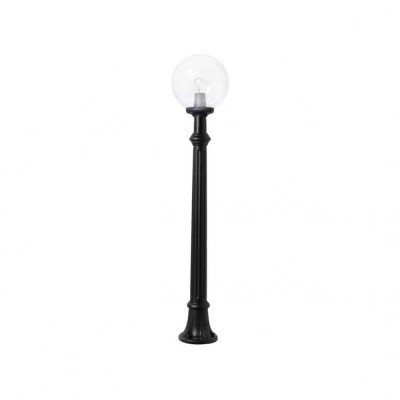 Stalp Aloe 6W LED E27 Negru lumina calda LC 2700K IP55 1.4M foto