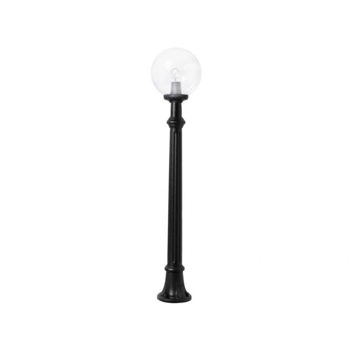 Stalp Aloe 6W LED E27 Negru lumina calda LC 2700K IP55 1.4M
