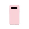 Husa protectie flippy compatibila cu samsung galaxy s10 liquid silicone case roz