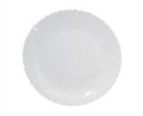Cumpara ieftin Farfurie opal valurita, 19 cm, Alb, Oti