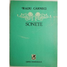 Sonete &ndash; Radu Carneci