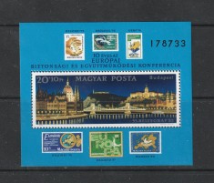 Ungaria 1982 - Conferinta pentru Securitate si Cooperare in Europa S/S 1v MNH