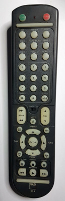 Telecomanda originala NAD SR 6 Preamplificator Amplificator audio Remote vintage foto