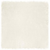 vidaXL Covor Faux din L&acirc;nă de oaie Alb 240 x 240 cm Poliester 42021468