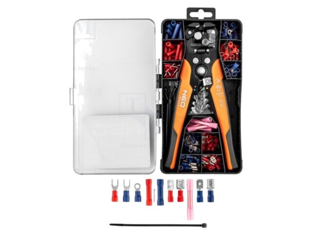 NEO TOOLS Multifuncţională automată pentru prelucrare cabluri 0,5-6 mm&sup2; cu conectori izolaţi
