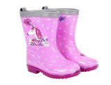Cizme de cauciuc Perletti magic unicorn marime 28 29 roz