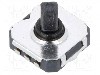 Microintrerupator 7.5x7.5mm, OFF-(ON), JIANFU - TMHU13NBR