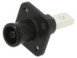 Conector alimentare DC soclu tată PIN 1 pentru montare pe panou
