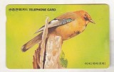 bnk card Cartele telefonice - Coreea de Sud - fauna - pasari