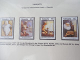 Vanuatu-Craciun- serie completa -nestampilate MNH, Nestampilat