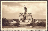 3551 - TURNU-SEVERIN Traian statue - old postcard CENSOR, real Photo - used 1942