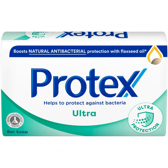 Sapun Antibacterian, Protex, Ultra, 90 g
