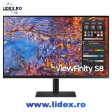 Monitor Samsung 32 inch 4K UHD 3840x2160 IPS 5ms 60Hz Negru USB-C HDR