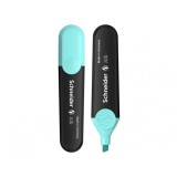 Textmarker cu varf tesit,culori pastelate,6 culori