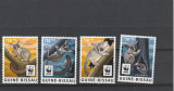 Guinea Bissau 2015-WWF,Fauna,Galago do Senegal,serie 4 val.,MNH,Mi.8278-8281, Nestampilat